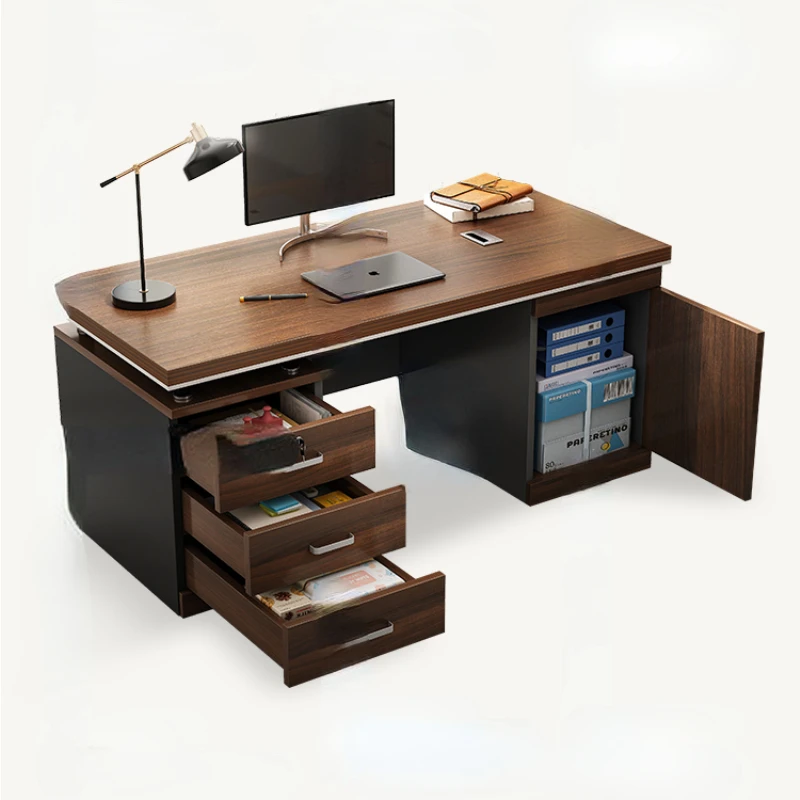 Minimalist Employee Desk Desktop Computer Household Cabinet Office Table Simple Combination Escritorio Oficina Office Furniture