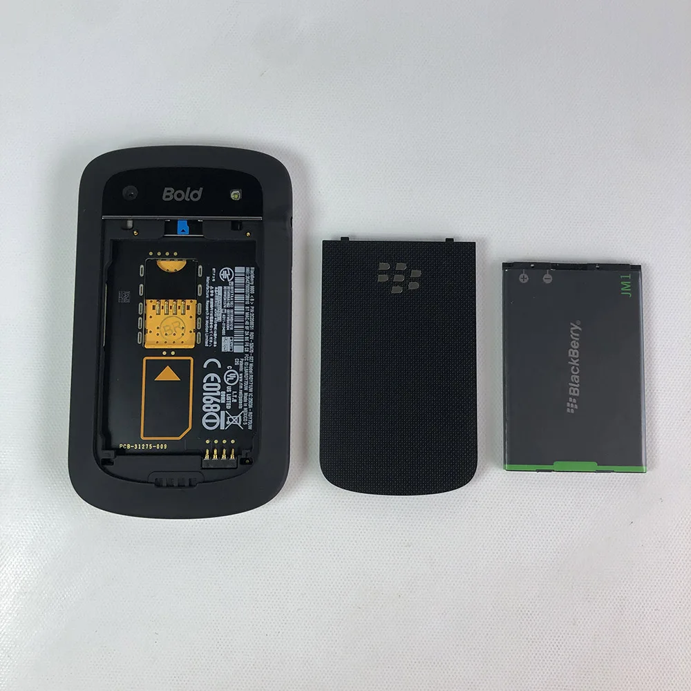 BlackBerry Bold Touch 9900 2.8'' 5MP 8GB ROM 3G BlackBerryOS  QWERTY Original Unlocked Mobile Cell Phone Dakota Magnum CellPhone