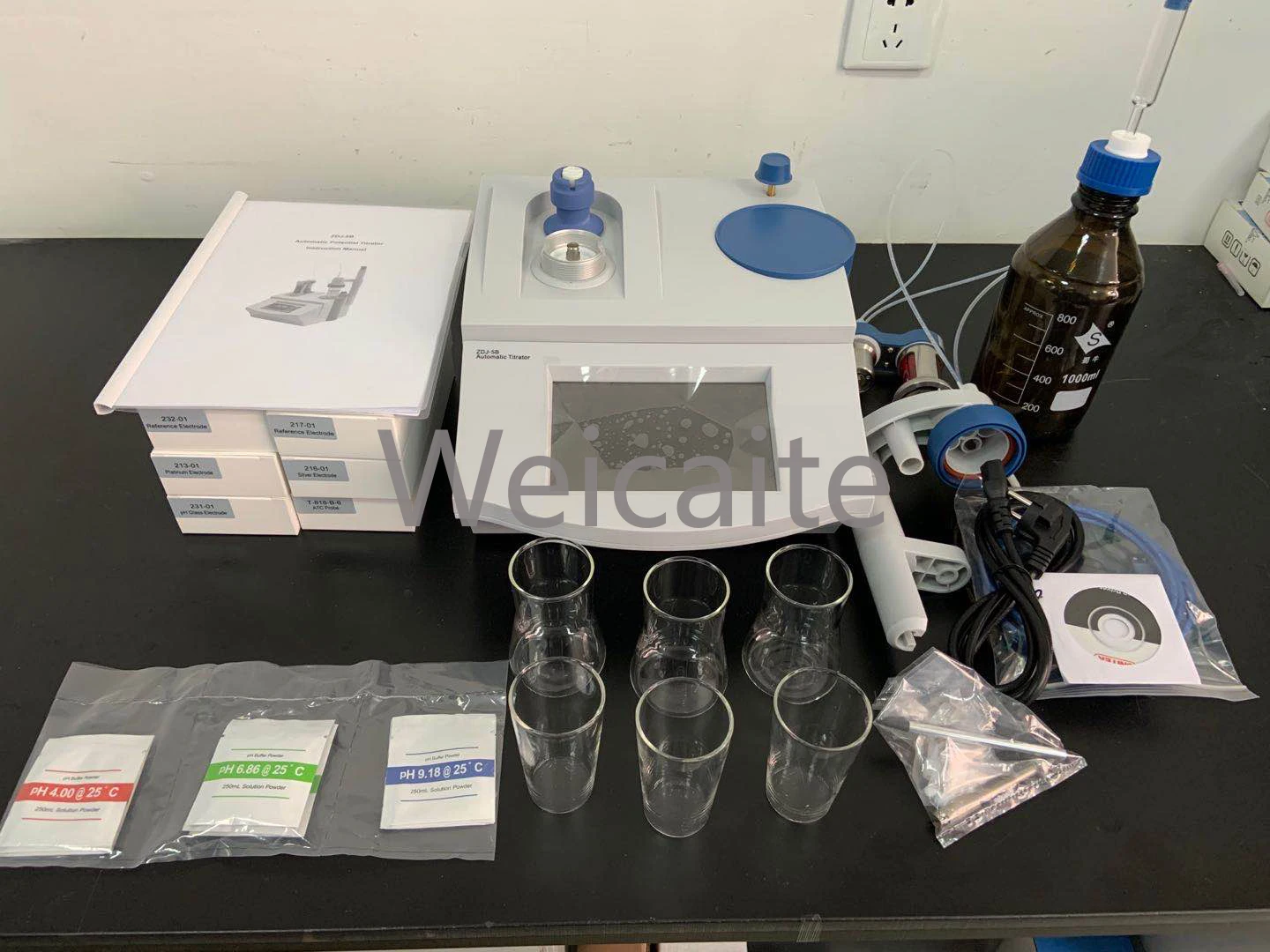 High quality lab digital automatic potential titrator ZDJ-5B