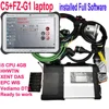 탑 MB 스타 C5 노트북 SSD 와이파이 C5 노트북 태블릿 FZ-G1 C5 멀티플렉서 SD 연결 자동차 트럭 진단 도구 1