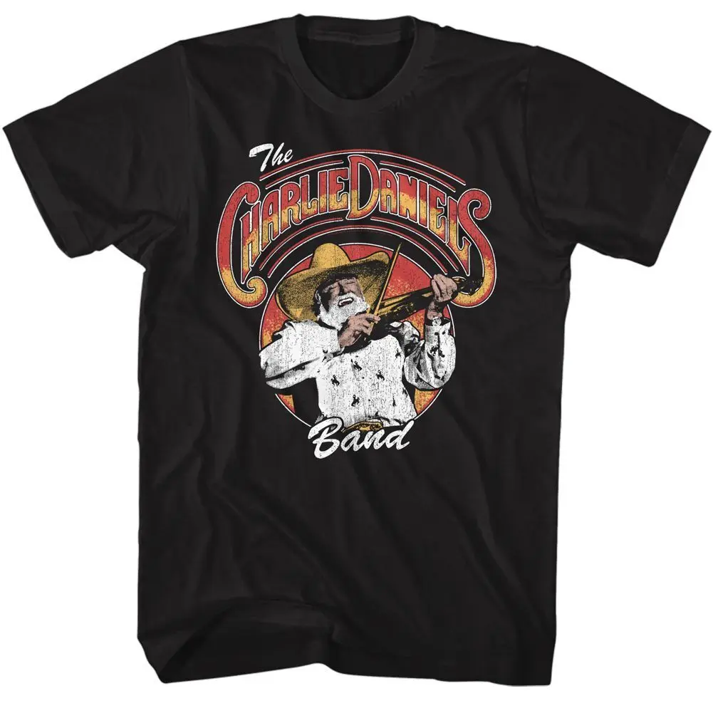 

Charlie Daniels Band Logo And Fiddlin Music Shirt