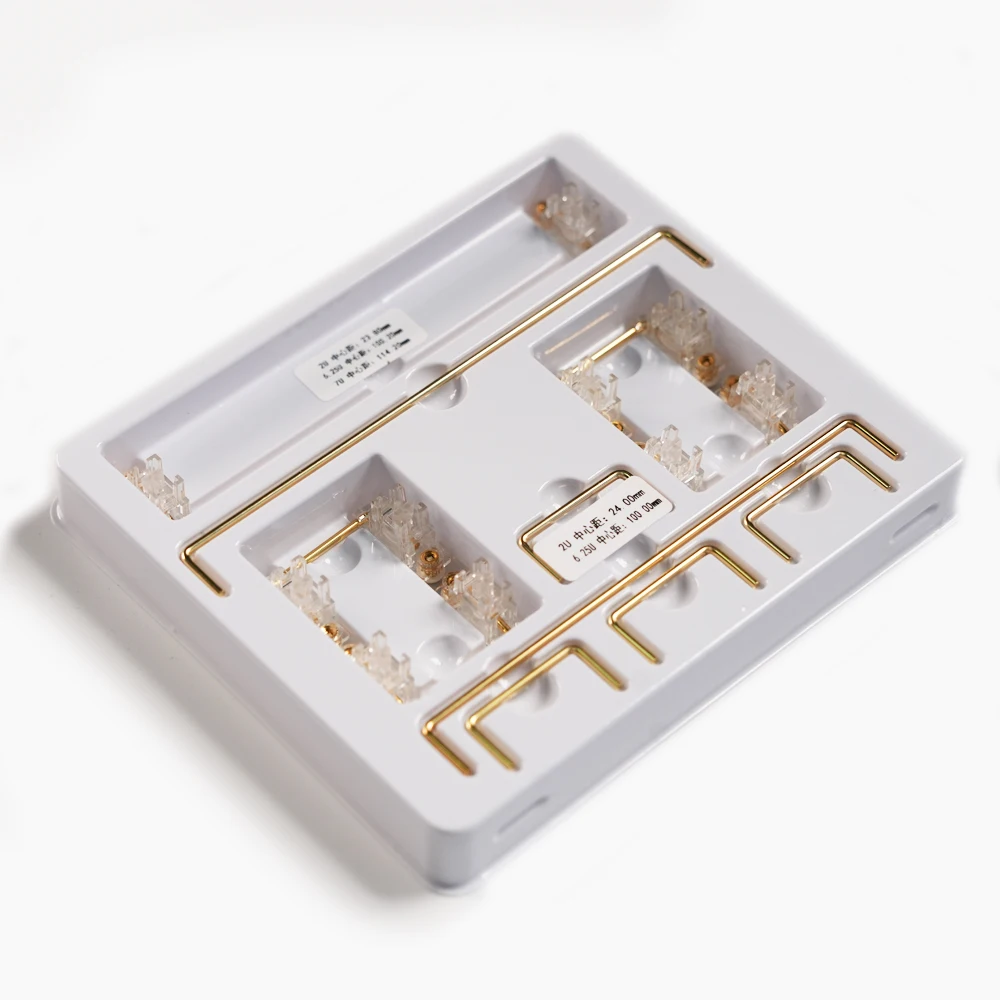 

JYBMAK Gateron ink v2 Pro wall mounted transparent PCB board stabilizer Mechanical keyboard accessories