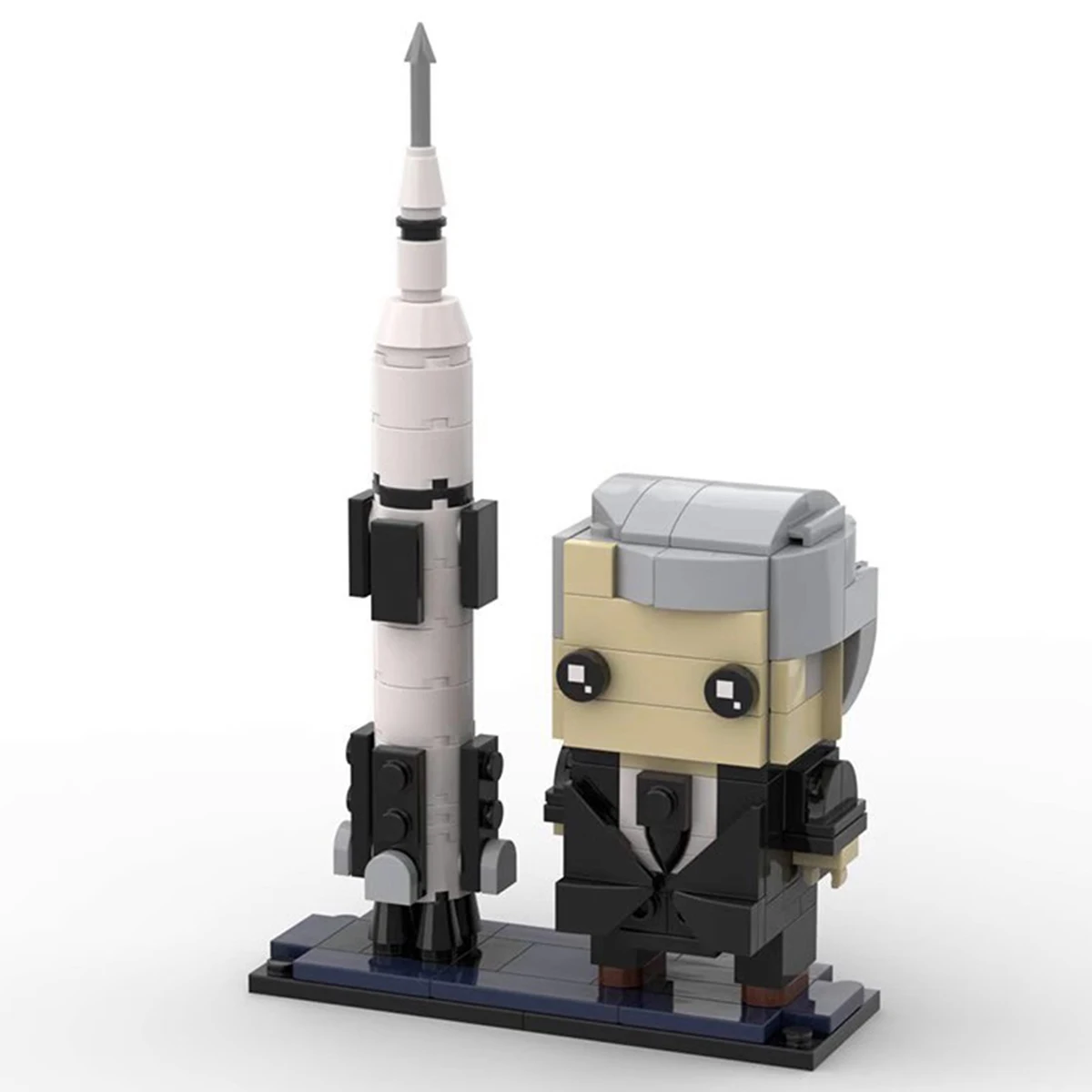 Hot World Prominente Mr. Hayao Miyazaki Ugarilied Braun Brickheadz Actionfigur Bausteinspielzeug Modellsammlung Geschenke