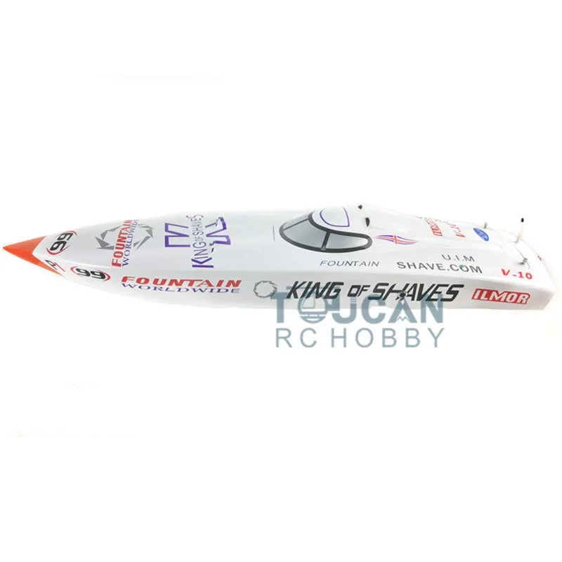 

G26IP1 ARTR Gasoline 26CC-Clutch Engine RC Racing Boat Deep-V Shaft Rudder White TH02721