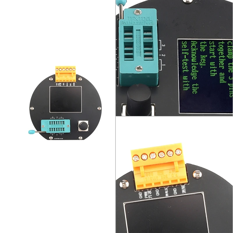 HEIßER VERKAUF GM328A Transistor Tester Diode Kapazität ESR Spannung Frequenz Meter PWM Rechteck Signal Generator