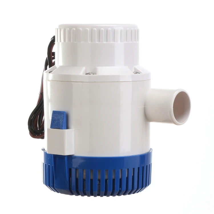12V High-Pressure Marine Sea Water Pump 3700 Gph Non-Automatic Bilge Pump For Boat Yacht RV