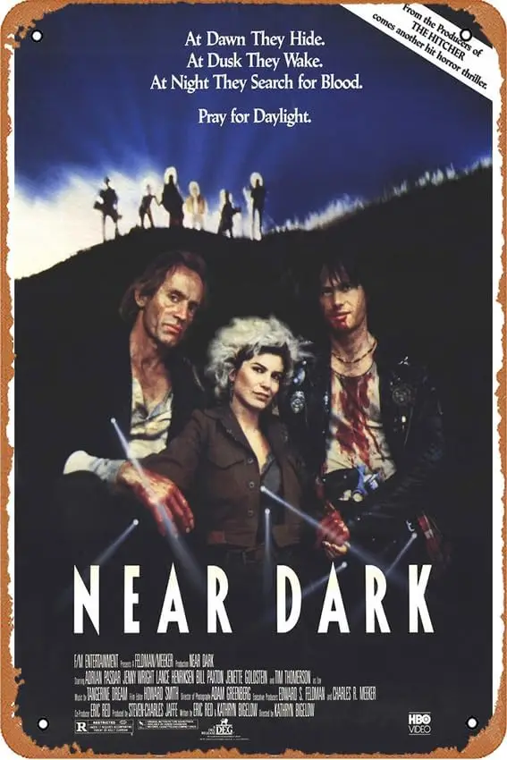 Near Dark (1987) Poster Home Wall Art Decoration Retro Metal Tin Sign 8x12 inch