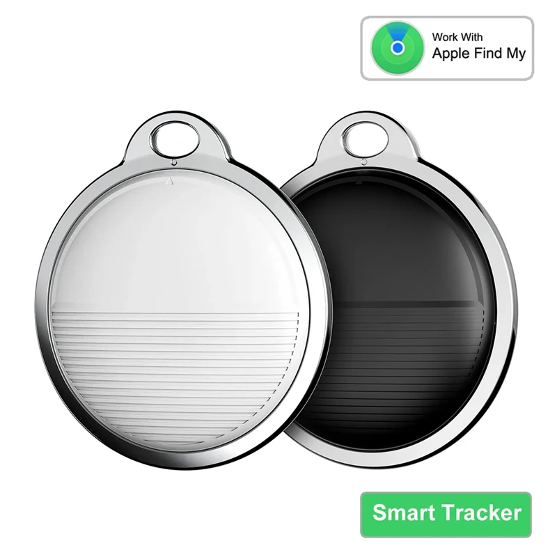 Smart Item Finder Locator GPS Tracker Bluetooth Device Key/Pet/Bag Anti-Lost Tag Reminder Work for AirTag with Apple Find My App