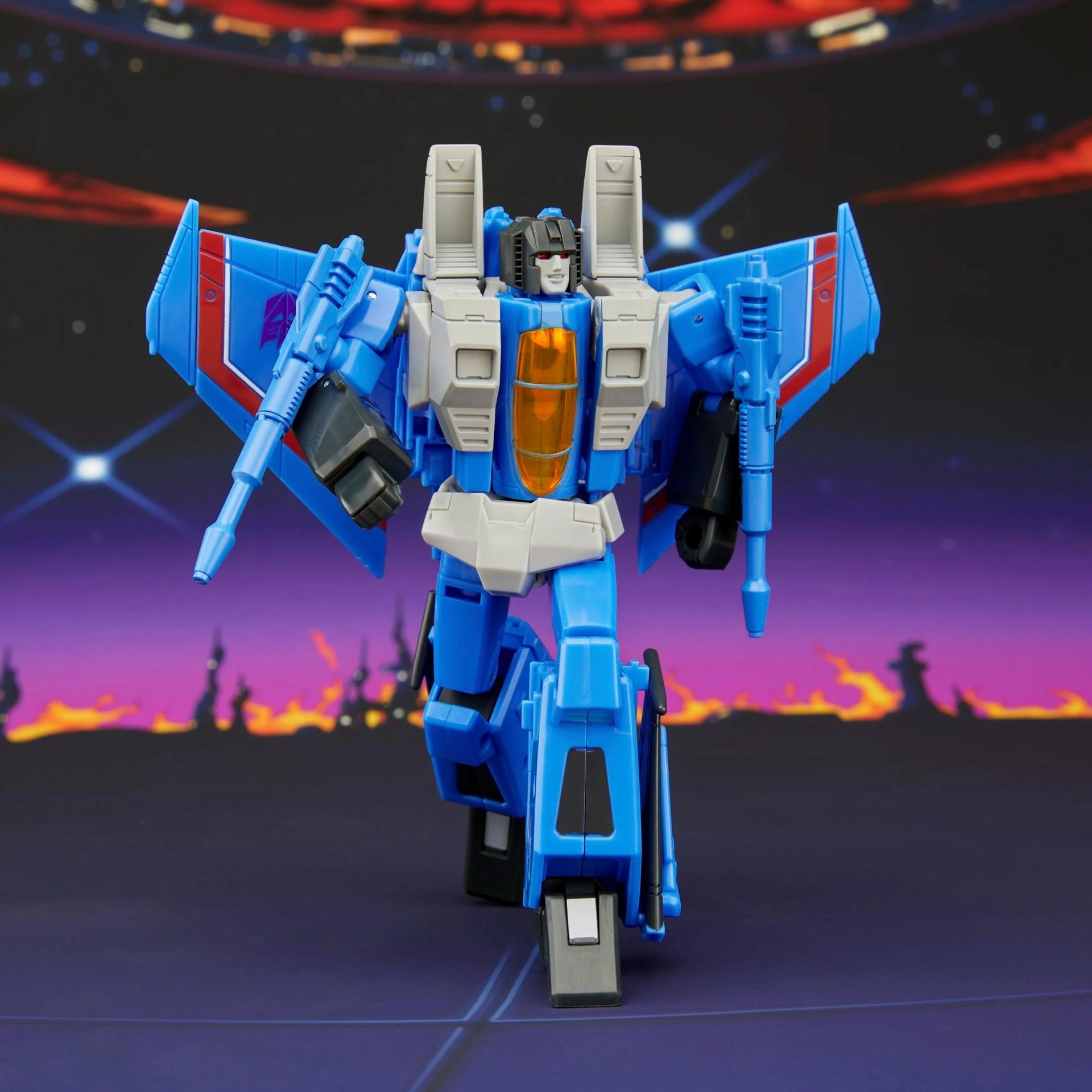 Vorbestellung der Original Hasbro Studio Series The Transformers: The Movie Voyager Class Thundercracker Action Robot Figure Model Toys