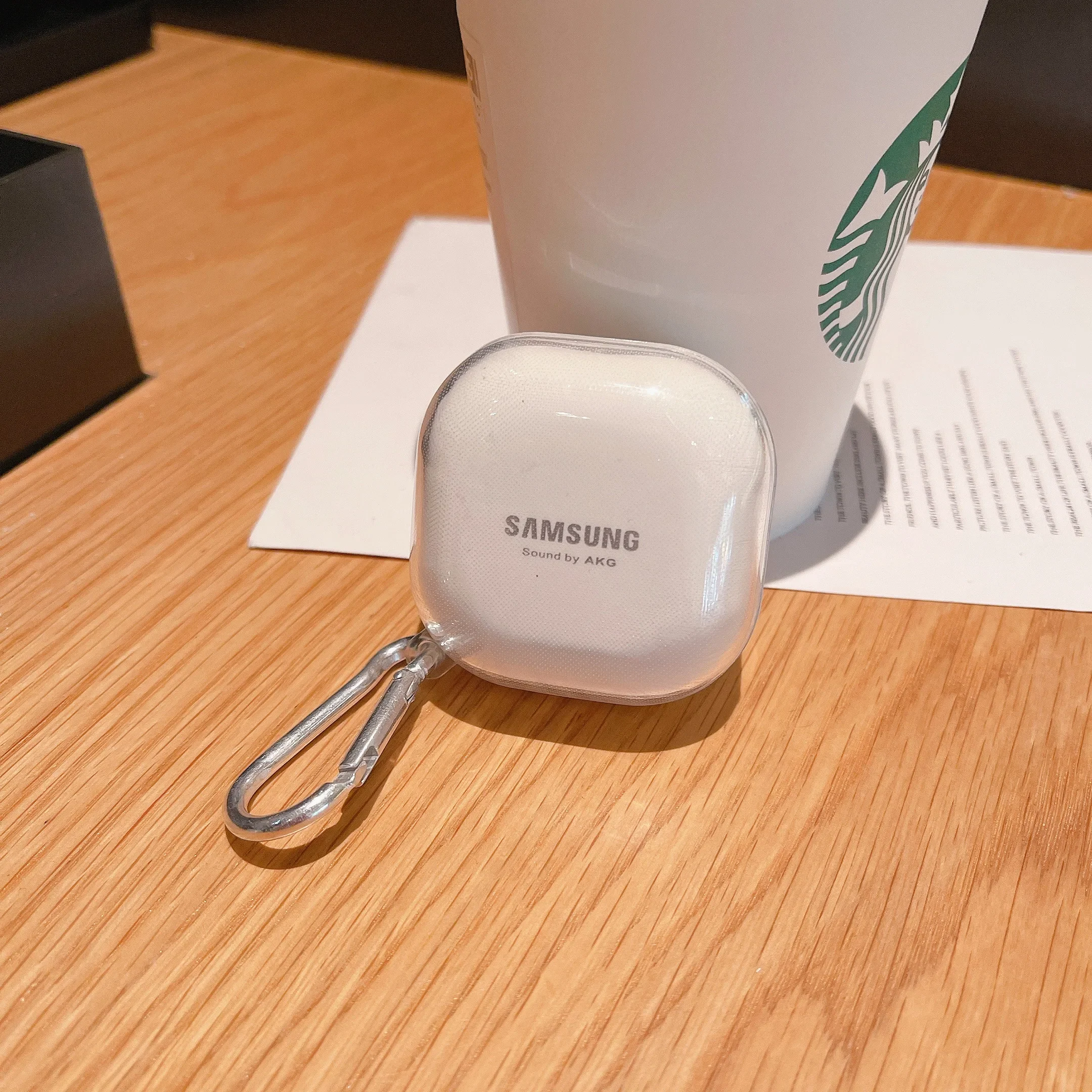 Für Samsung Galaxy Buds Live 2 Pro 2 FE Hülle Einfache und Transparente TPU-Kopfhörerhülle Zubehör-Abdeckung – Detail 3