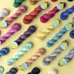 1*50g Lace Weight Cashmere Knitting Yarn Comfortable Soft Crochet Yarn Hand knitted Crochet Baby clothes Yarn