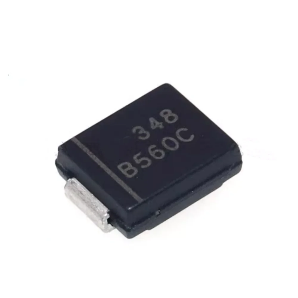 10개 B560C-13-F B560C 5A 60V 쇼트키 다이오드 SMC DO-214AB