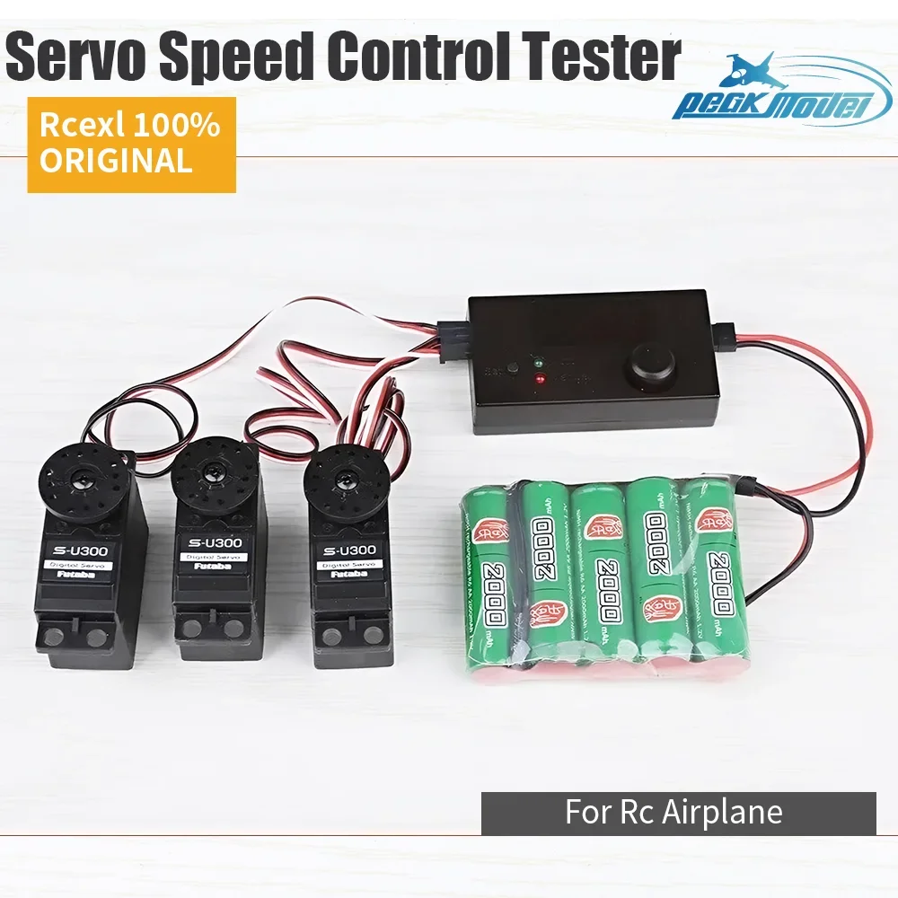 

Rcexl Digital Servo And Electronic Speed Control Tester Simulator For Rc Airplane