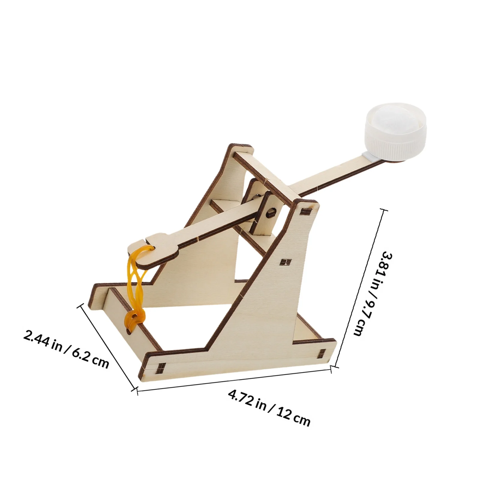 Zestaw do samodzielnego montażu katapulty, drewniany zestaw inżynieryjny dla dzieci, kreatywne zajęcie, starożytna maszyna do obózowania, edukacyjny.