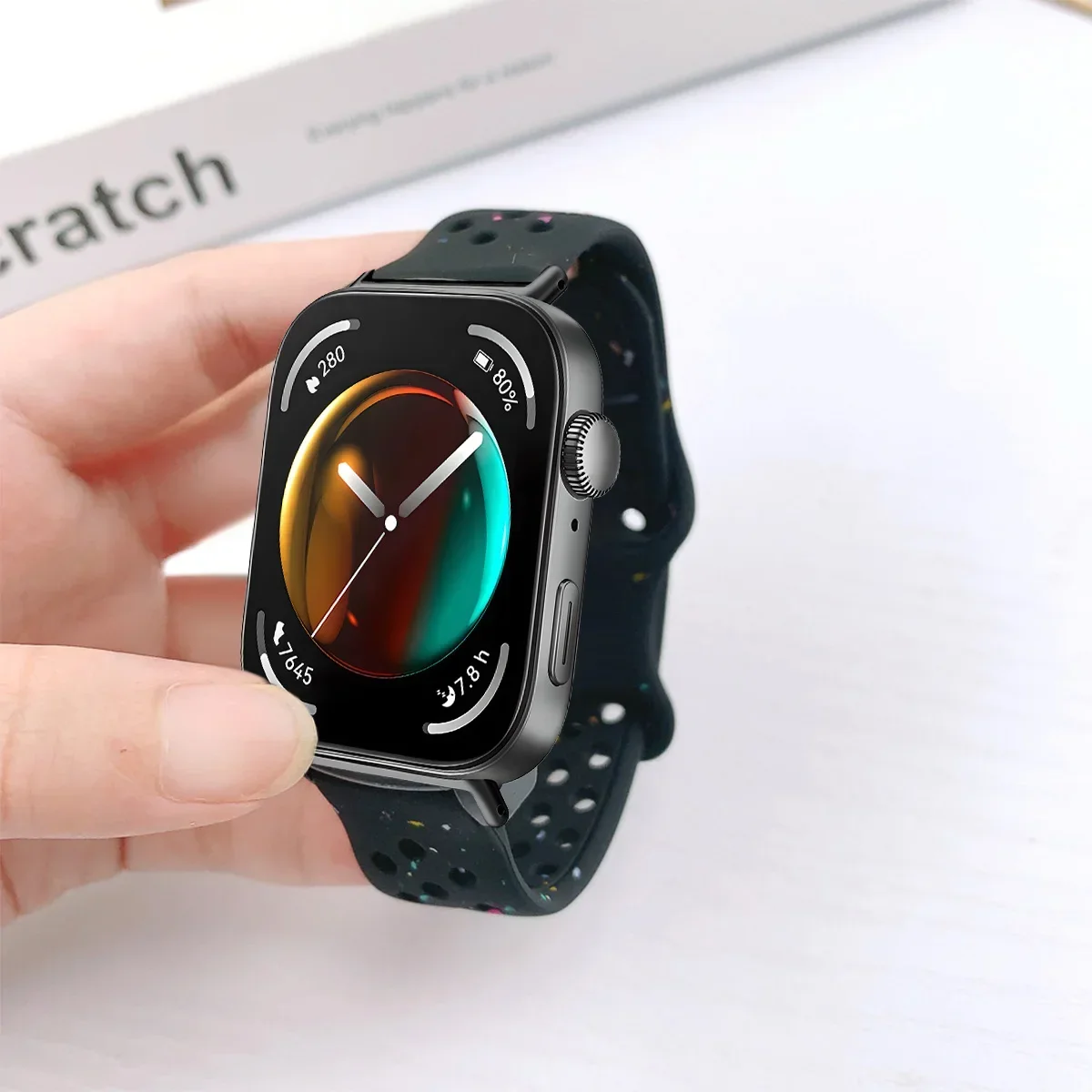 Silikonarmband für Huawei Watch Fit 5Pro 4Pro, weiches Sport-Armband für Huawei Watch Fit 5 4 Fit 3, Armband-Zubehör – Detail 10