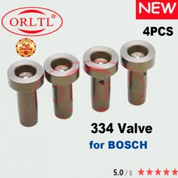 334 valve seat diesel Common Rail fuel Injector Control Valve Cap F00VC01334 injector 334 valve bonnet (valve head) 4pcs