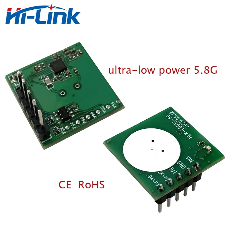 Hi-link Free Ship 30pcs Ultra-low Power HLK-LD012-5G Radar Sensor High Integration Wireless Camera Switch Sensor Supply Module