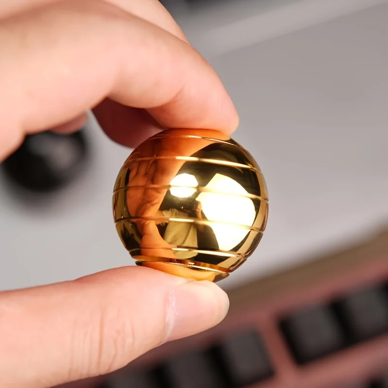 Kinetische drehende Schreibtischdekorationen, Fidget Spinner, Ornamente für das Büro für Erwachsene, rotierende Ornamente mit optischer Täuschung