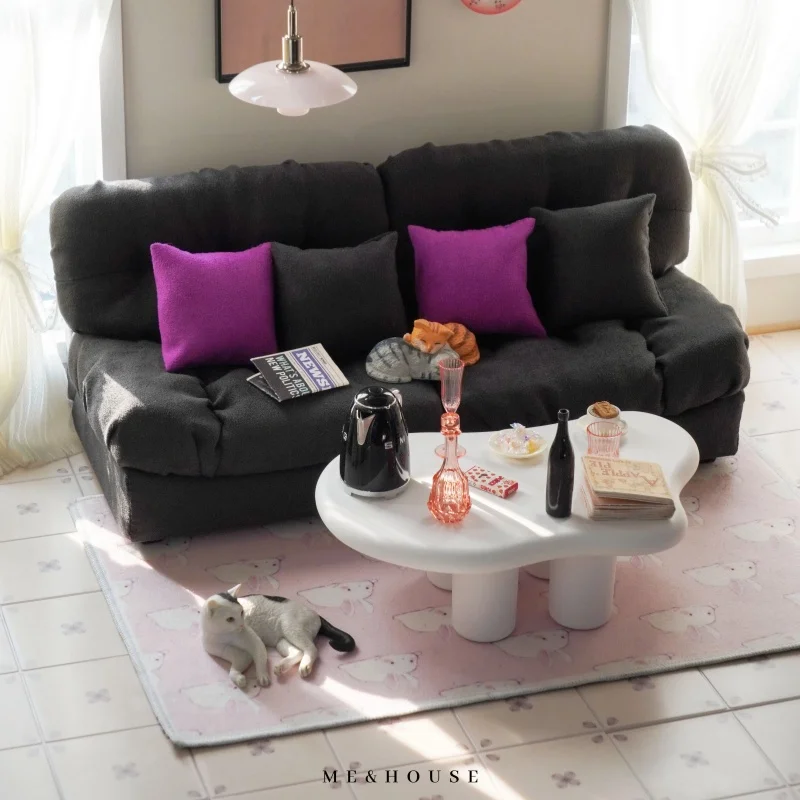 1:6 Bjd Ob11 Gsc Blyth Soldier Lol المنمنمات غرفة المعيشة طاولة خشبية دمية نموذج اكسسوارات الأثاث دمى صور ديكور