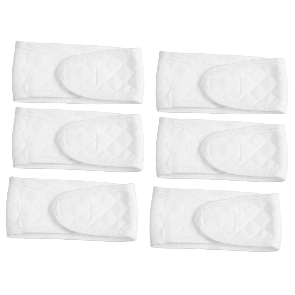 Bandas protectoras para el vientre del cordón Umbilical para recién nacido, 6 piezas, cinturones de algodón para el ombligo, cuerdas reutilizables para Hernia infantil