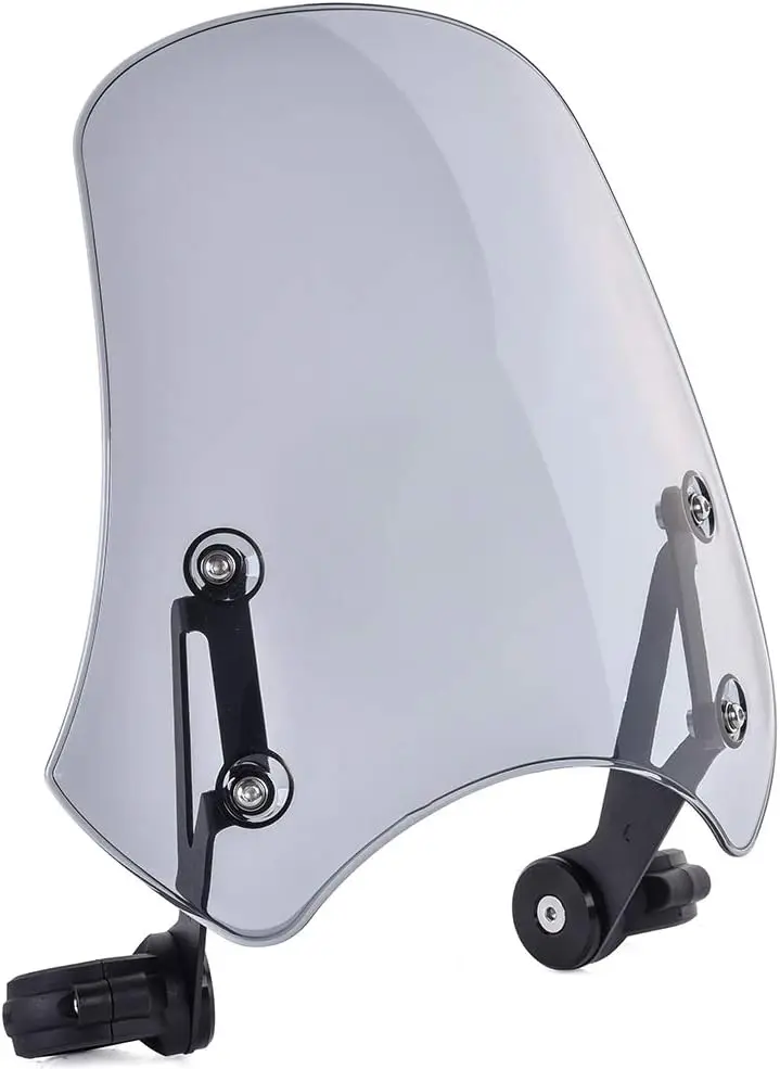 

Лобовое стекло мотоцикла, ветровые дефлекторы, ветрозащитный козырек для родителей с кронштейном, универсальный для Har-Ley Dyna Iro