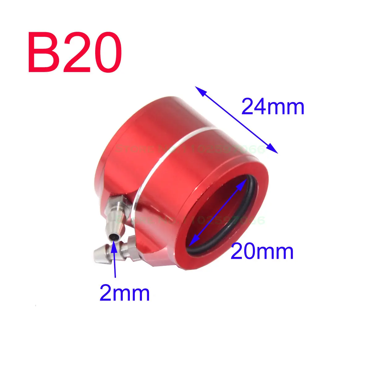 Rc Boat CNC Marine Motor Water Cooling Jacket for B20/B24/B28/B29/B36/B40 ID 20/24/28/29/36/40mm RC Boat Brushless Motor