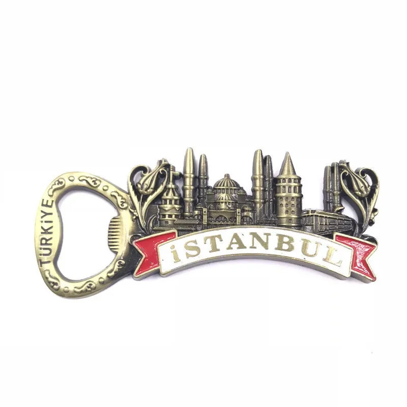 Shanghai Venezia Italia Dubai Burj Khalifa San Francisco Golden Gate Bridge Austria London Istanbul Paris Souvenir Fridge Magnet