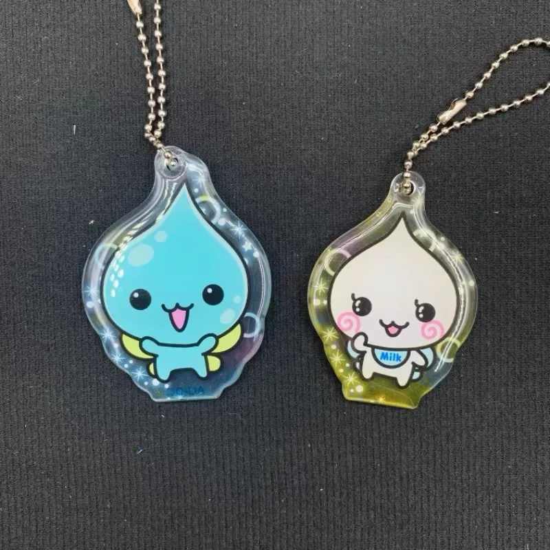 

5 см акриловый прозрачный рюкзак с каплями воды, подвесные украшения, брелок, зонтик, пенал для камеры, украшение для девочки, подарок на день рождения