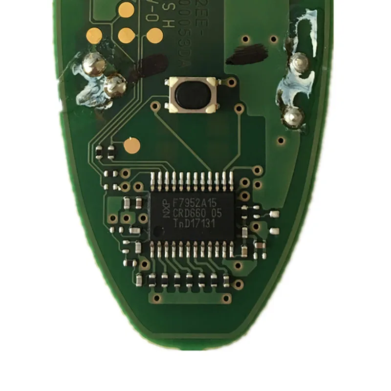 CN021002 oryginalny inteligentny klucz samochodowy z 3 przyciskami do Infiniti Micra Juke Note Leaf Cube pilot 433mhz PCF7952 CWTWB1U825