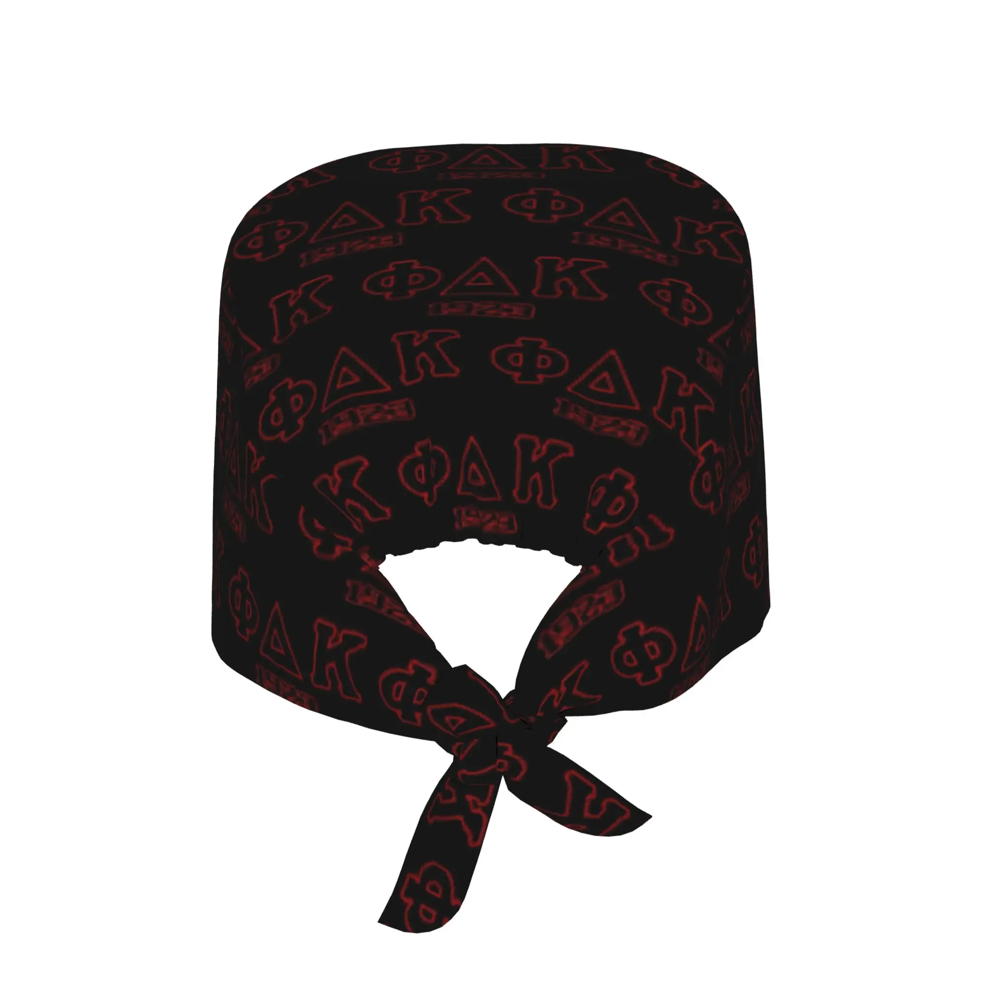 Phi Delta Kappa Sorority ΦΔΚ  Breathable Scrub Hat Surgical Scrub Caps Nurse Medical Cap Work Scrubs Hat for Hospital Pharmacy