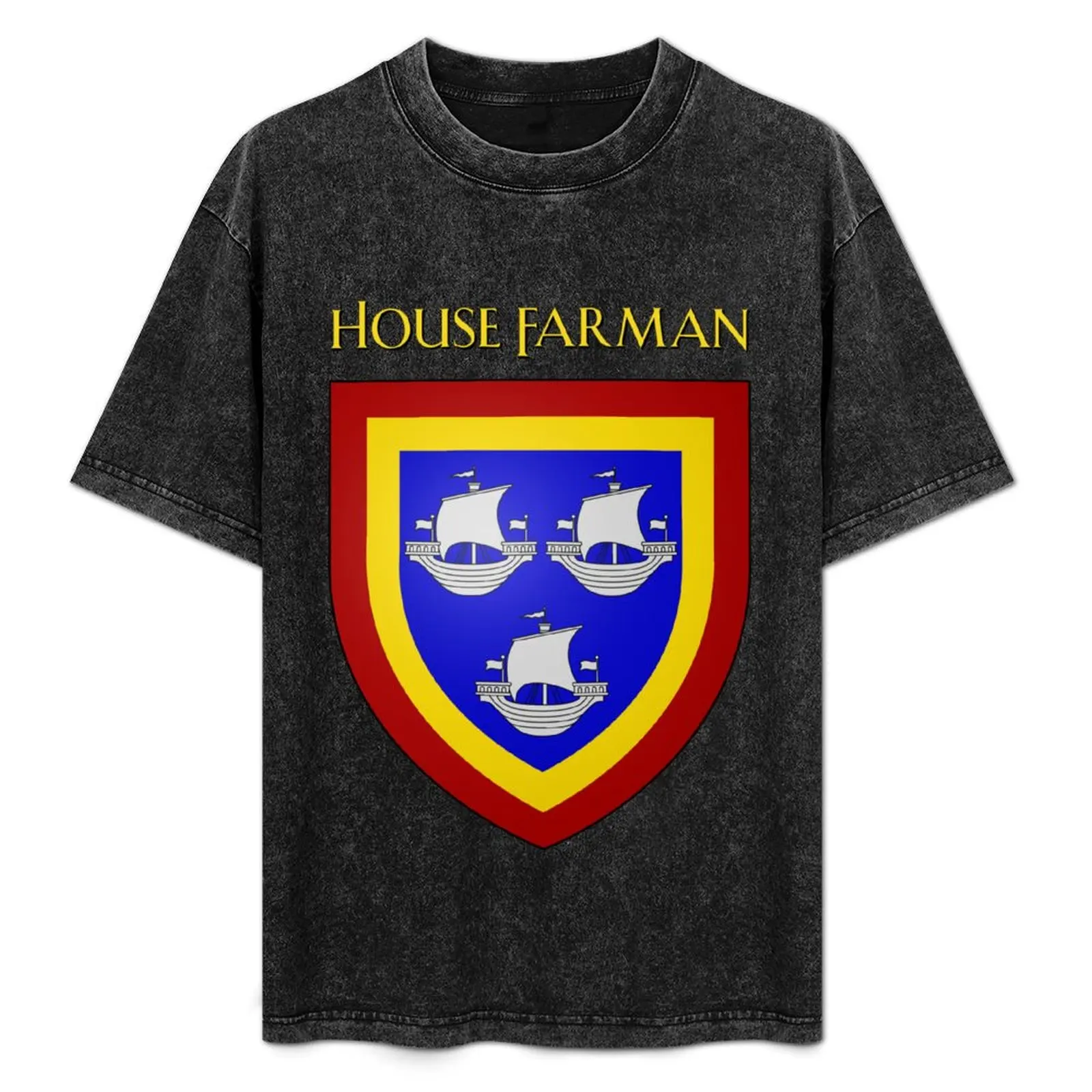 House Farman Coat of Arms Heraldry Sigil - A Song of Ice and Fire T-Shirt korean fashion t shirts for men