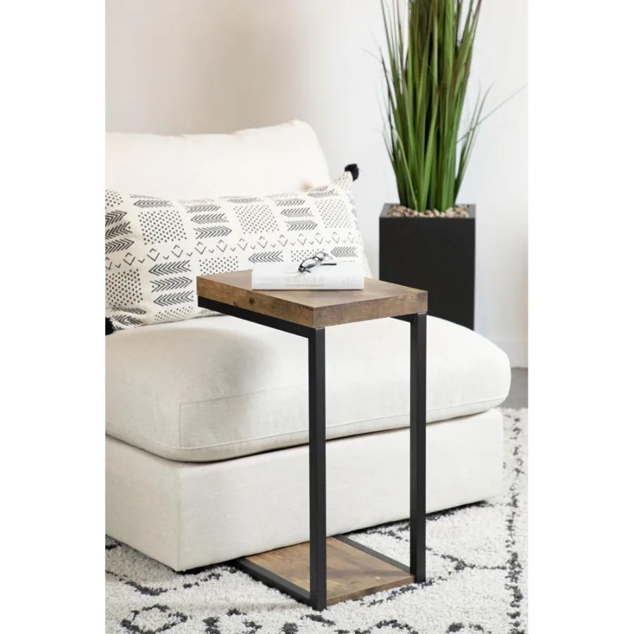 

Black and Antique Nutmeg Snack Table