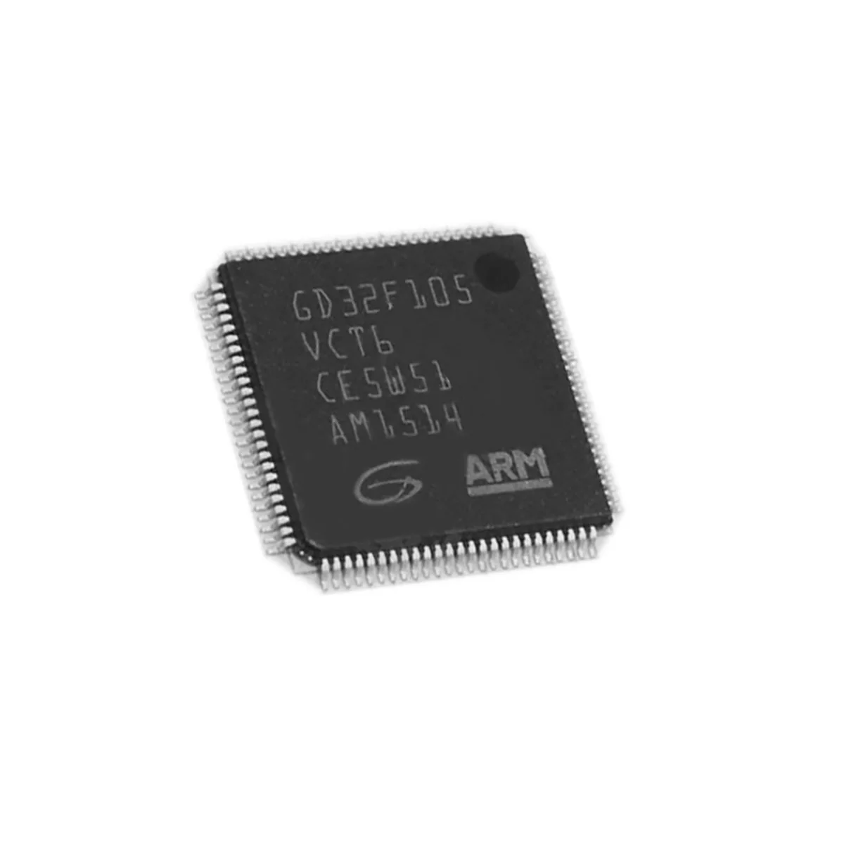 GD32F105VCT6 LQFP100 ARM Microcontrollers - MCU ARM CORTEX M3 MCU, LQFP100, Tr