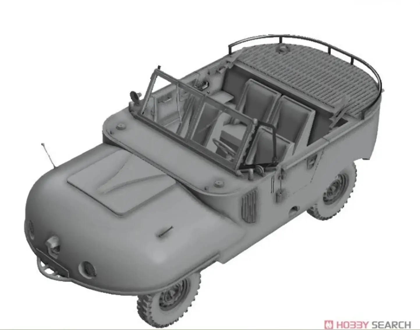 DAS WERK DW35012 1/35 Scale Schwimmwagen Trippel SG 6/38 Plastic Model