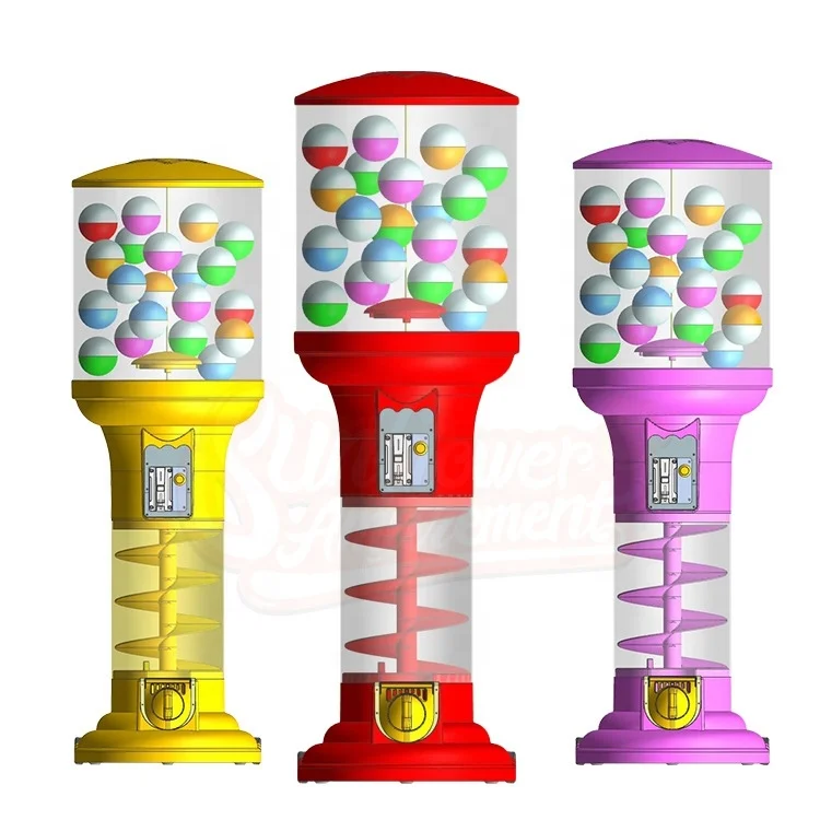 

75MM 100MM Cion Operated Toy Capsule Machine Gashapon Capsule Vending machine