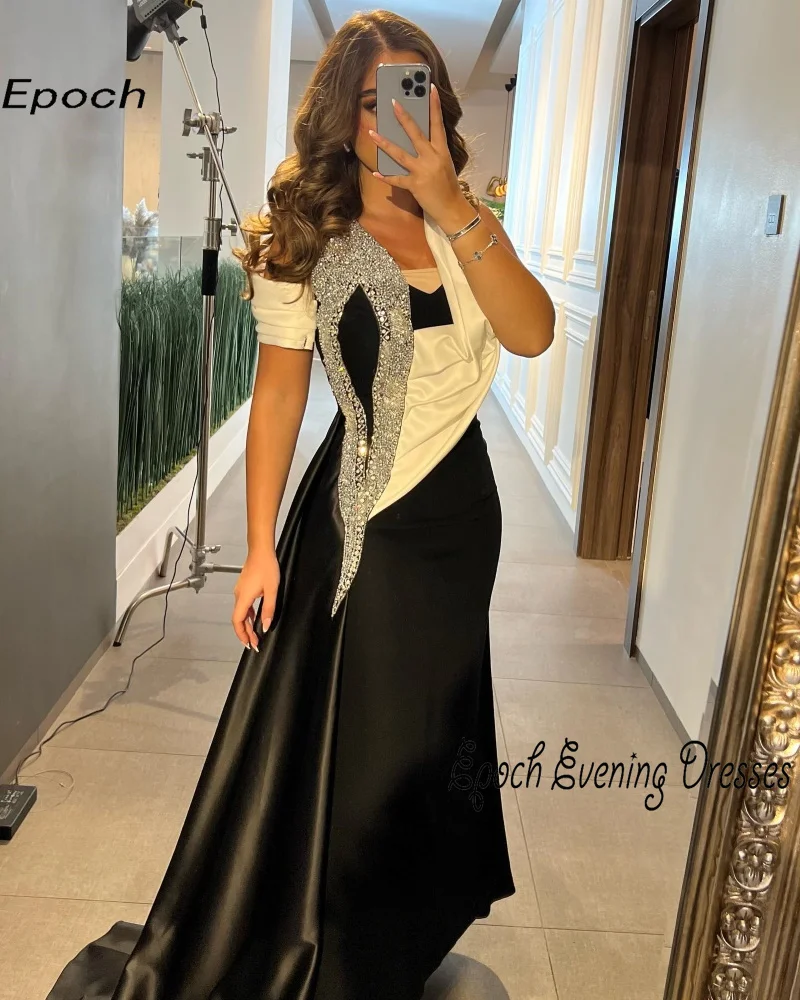 Epoch Charming Evening Dress A-Line Shiny Sequined Off The Shoulder Custom Made فساتين سهرة Sexy Cocktail Prom Gown Women 2024