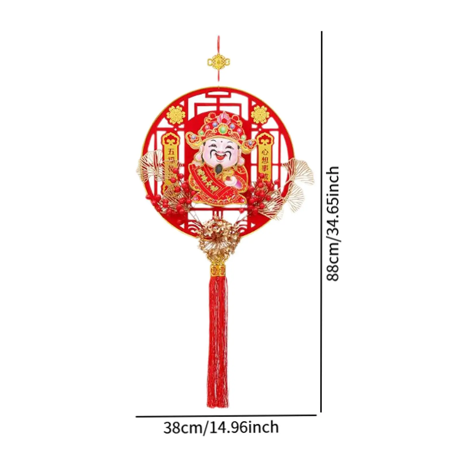 السنة الصينية الجديدة نعمة معلقة الديكور 2025 السنة القمرية سهلة معلقة عطلة ديكور الأحمر كاي شين زخرفة للمنزل مكتب #6