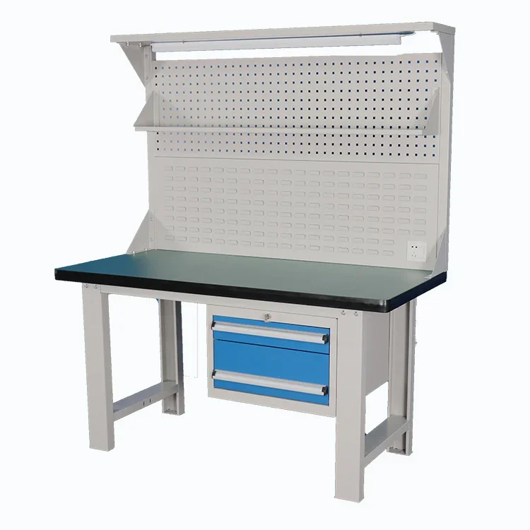 Heavy Duty Thickened Wear-Resistant Stainless Steel Table Maintenance Bench Laboratory Workshop Anti-Static Workbench