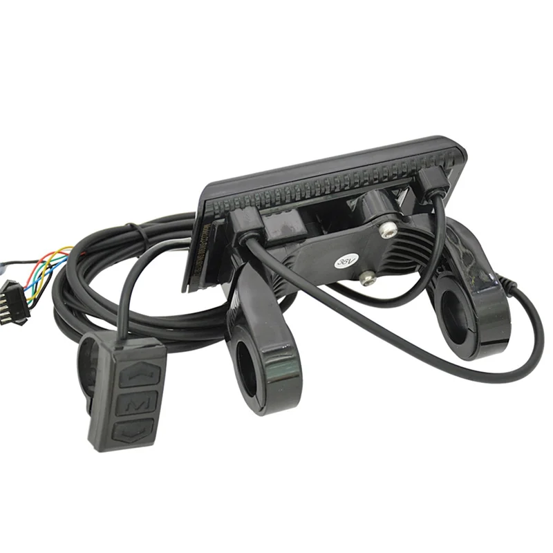 SW900 Display LCD Misuratore Pannello di Controllo 24 36 48V 52V 60V Scooter Elettrico 6 Pin Spina Velocità di Guida Tempo di Alimentazione Display XQ