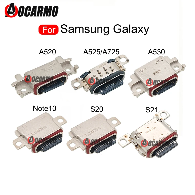 USB Charging Port Charger Dock Tail Jack Connector For Samsung Galaxy S8 S9 S10 Plus S10+ S20 S21 A520 A525 A725 A530 Repair