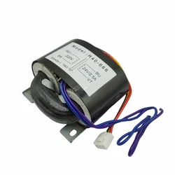 Custom R-core audio transformer 50W  R-40 core input 220V 230V 240V to 12V 24V 36V 55V power transformer for  audio equipment