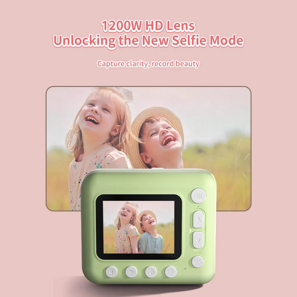 JJRC V19 Dziecięca Aparat Cyfrowy HD Zabawka - Aparat Natychmiastowy DIY na Prezenty Świąteczne dla Dzieci, Prezenty Świąteczne, Prezent Urodzinowy
