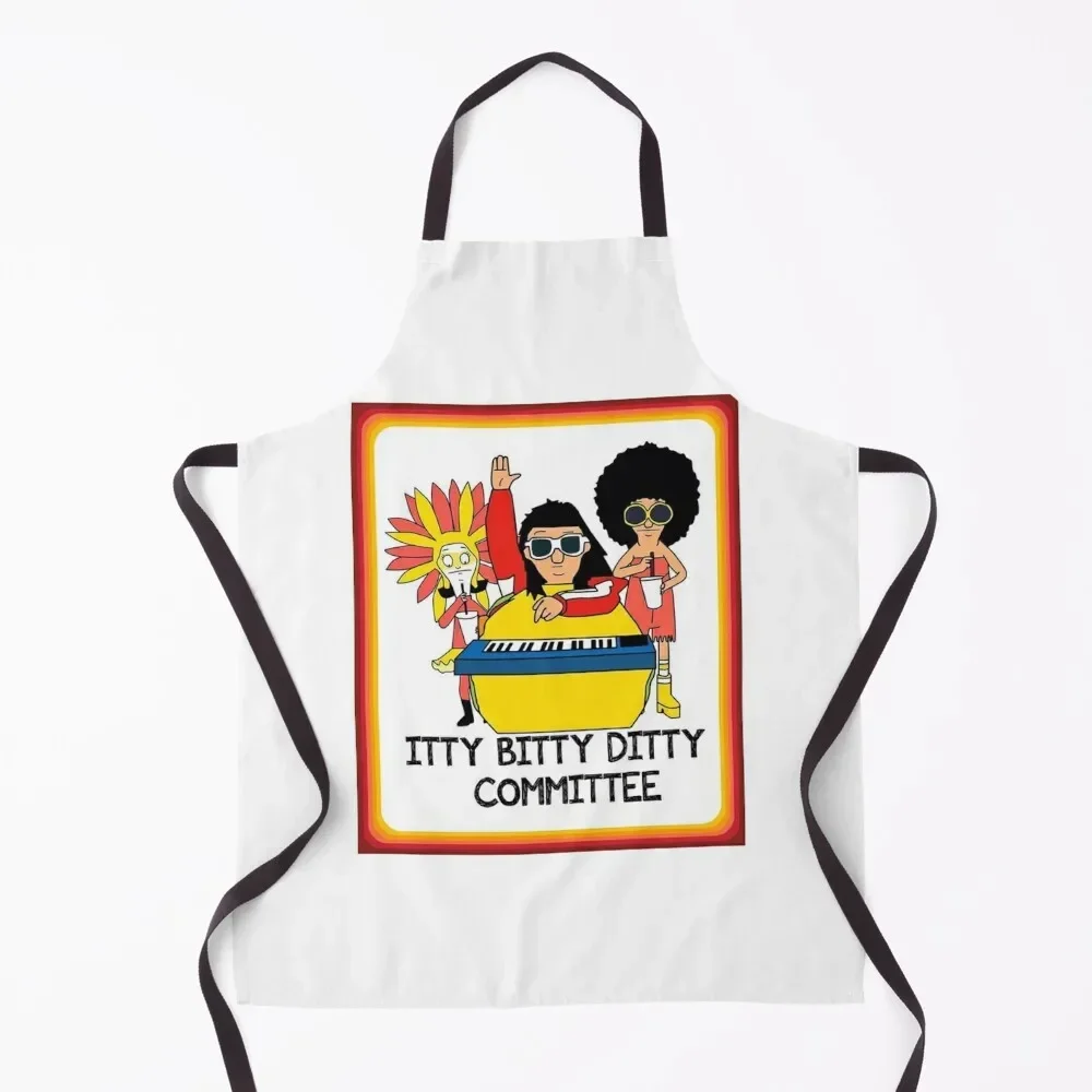 

Itty Bitty Ditty Committee Apron For Cooking Chef Uniform For Men Household Items Useful Apron