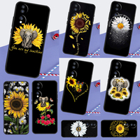 Beauty Yellow Sunflower Case For Honor 200 Pro 50 70 90 X8a X9a X8 X9 X8b X9c X9b Honor Magic 7 Lite 5 6 Pro Cover