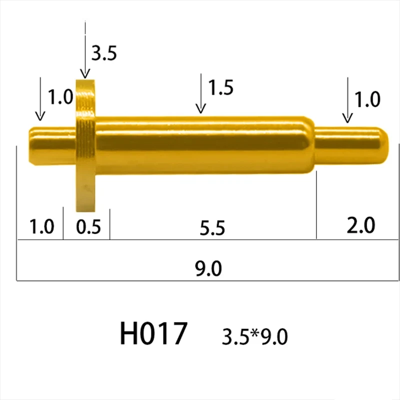 1PCS High Current Spring Loaded Pogo Pin Male Female Connector Power Heavy Current Battery Connector POGOPIN Header Charge 17-36