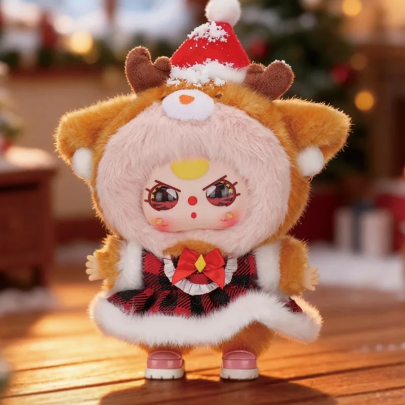 Echte 2025 baby drie kerst nieuwkomers blinde doos mysterieuze verrassingsdoos kamerdecoratie festival cadeau interessant speelgoed