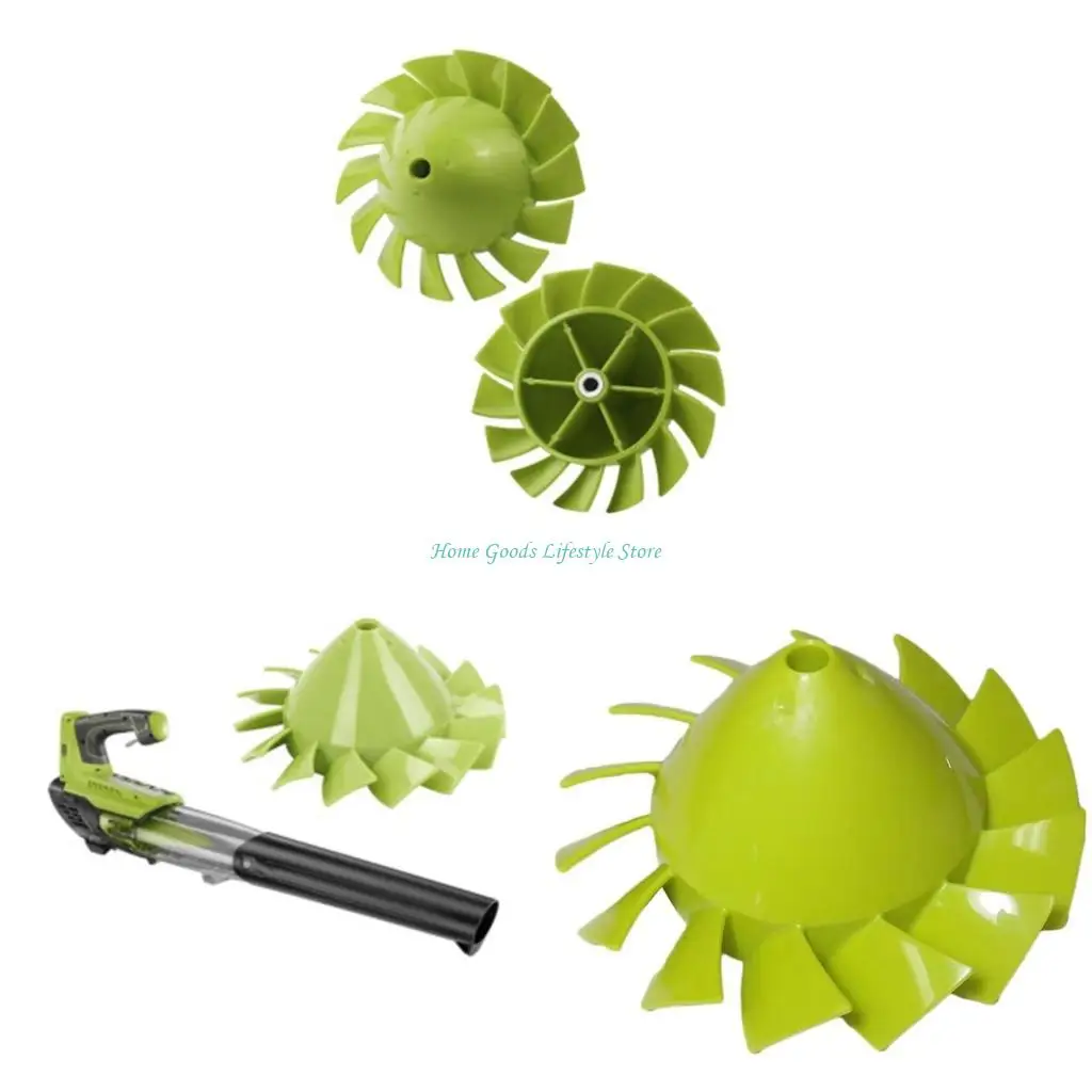 E74E Long Lastings Replacement High Efficiency Ventilation Blower Fan Leaves for Homelite 529437004 Optimally Performances