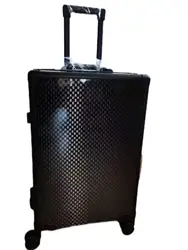 Carbon fiber smart cabin drawbar case, carry-on luggage, with a USB-charged hard case luggage