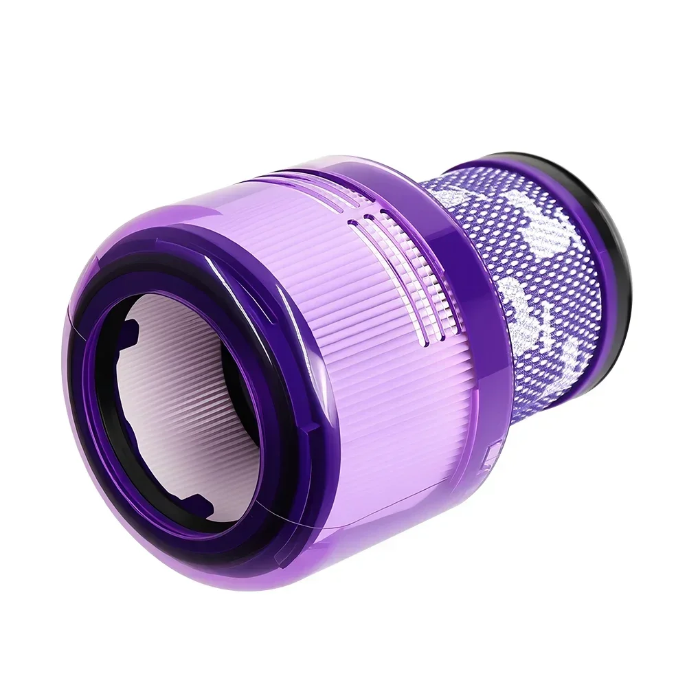 1-8 قطعة مرشح مع فرشاة ل دايسون V11 الحيوان V11 عزم الدوران محرك V15 كشف مكنسة كهربائية تنظيف إعصار الخلفية تصفية قطع الغيار