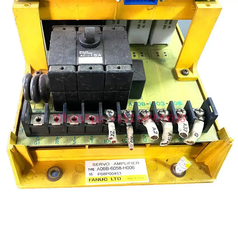 

Сервоусилитель A06B-6058-H006 Сервопривод для станка системы ЧПУ